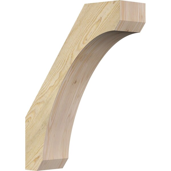 Ekena Millwork 6"W x 20"D x 26"H Legacy Rough Sawn Knee Brace, Douglas Fir BRC06X20X26LEC00RDF - main